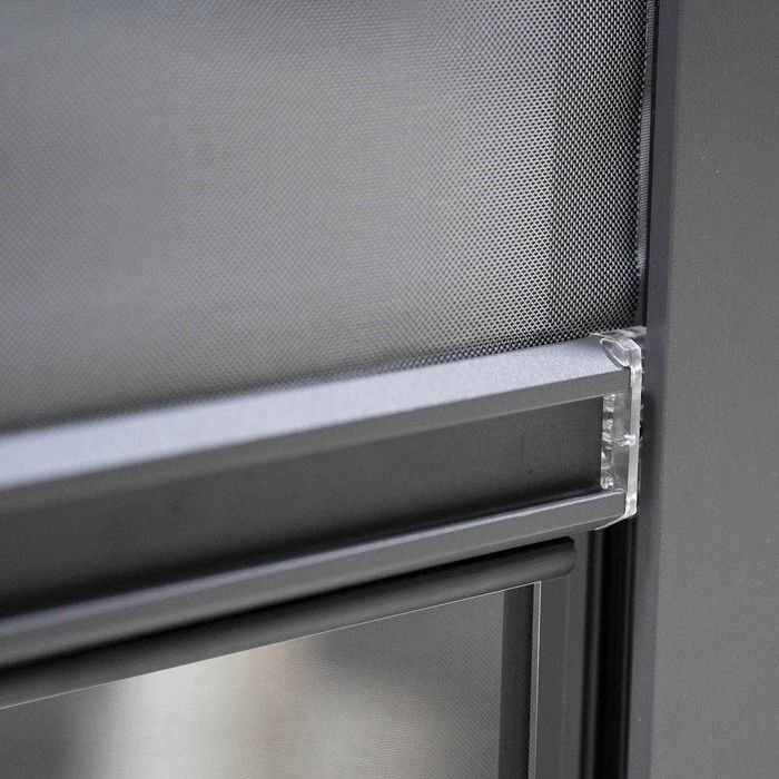 Ściana boczna, roleta opuszczana, ekran do pergoli Mirador Solid 80