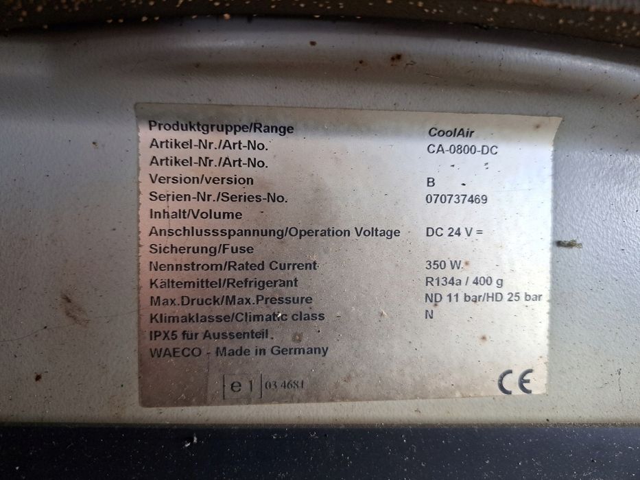 Klimatyzacja Postojowa Waeco Coolair CA-800