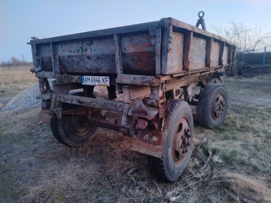 Продам причіп прицеп самосвал самоскид ЗИЛ ГКБ 818