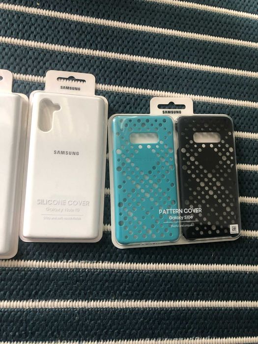 Lote de 9 Capas Originais Samsung e Huawei – Novas e Seladas