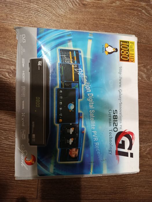 Спутниковый тюнер ресивер приставка GI 8120 HD Galaxy Innovations