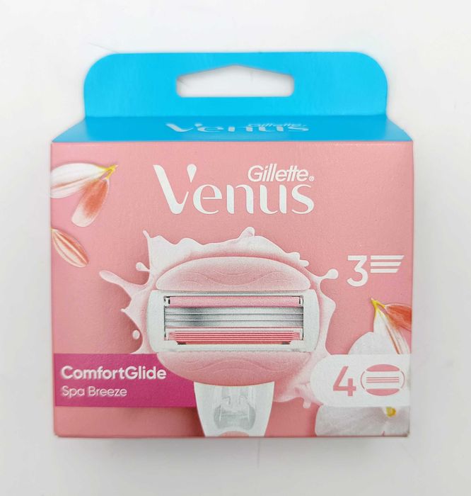 Wkłady do maszynki Gillette Venus Comfortglide Spa Breeze, 4 Wkłady