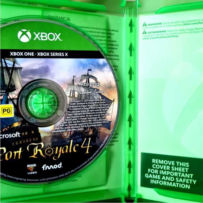 Port Royale 4 Xbox One Pudełkowa Polska Okładka
