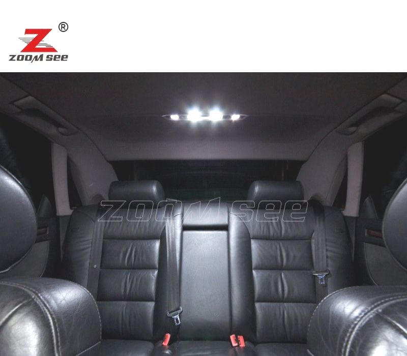 KIT COMPLETO DE 34 LÂMPADAS LED INTERIOR PARA VOLKSWAGEN VW PHAETON 2003-2013