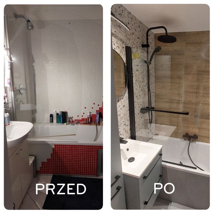 Remont łazienki Wykończenie Wnętrz  Remont domu Sufity podwieszane