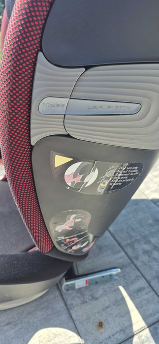 Fotelik samochodowy Cybex Solution S Fix Scuderia Ferrari Victory Black 15-36Kg.