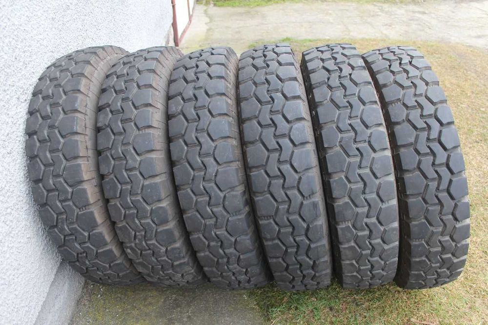 6x Uniroyal Monoply T70 9R22,5 9 R 22,5 9R22.5 14-15 mm