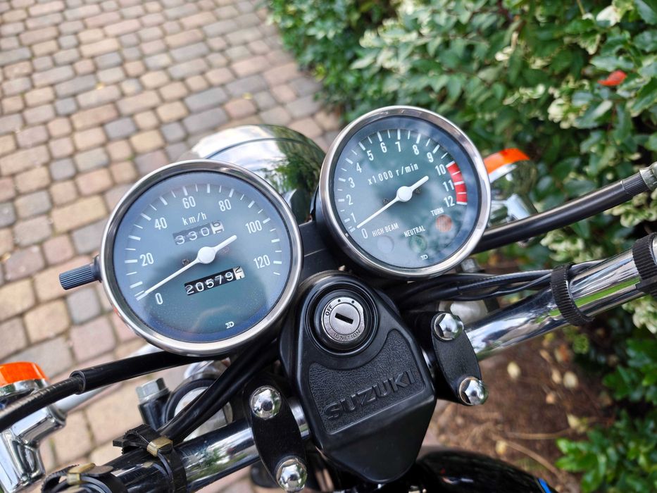 Suzuki GN 125, 1997, OC+PT 08.2027, 20tys. km, nowe ogumienie, gotowy do jazdy,