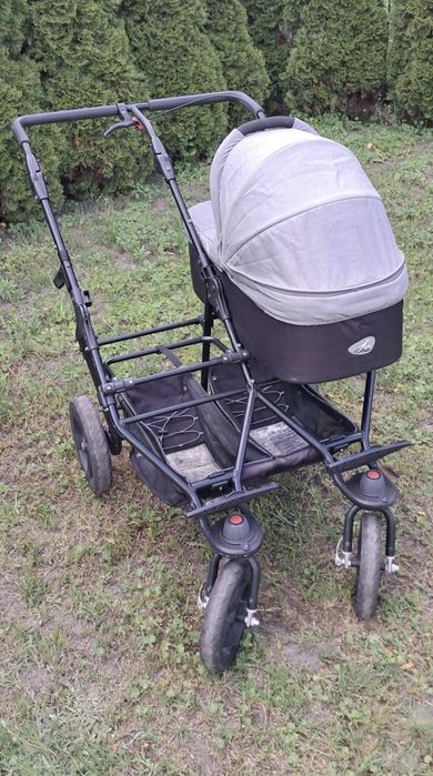 Wózek bliźniaczy TFK Duo 3w1