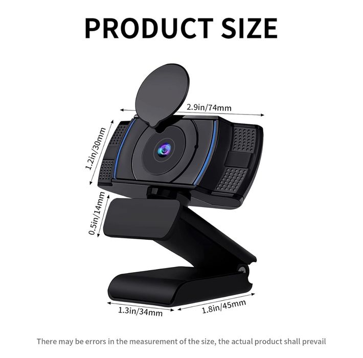 Webcam w20 auto focus 1080p