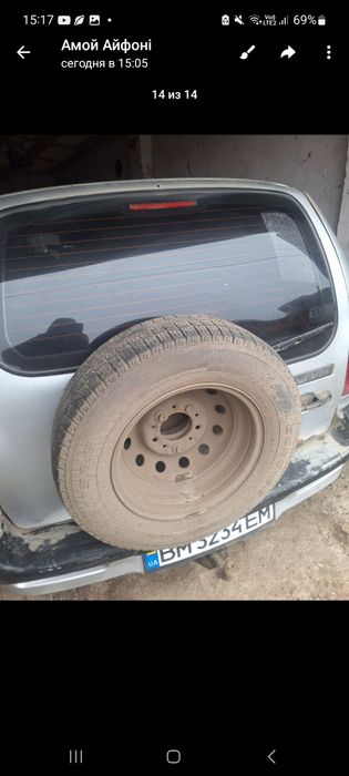 Задня Ляда шевроле нива