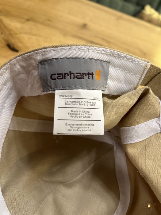 Czapka na lato z daszkiem carhartt