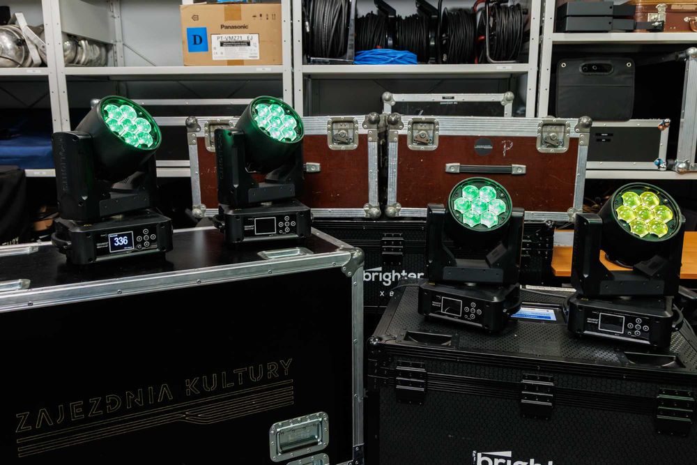 Zestaw Głowica ruchoma wash- Prolights Diamond 7 4szt.