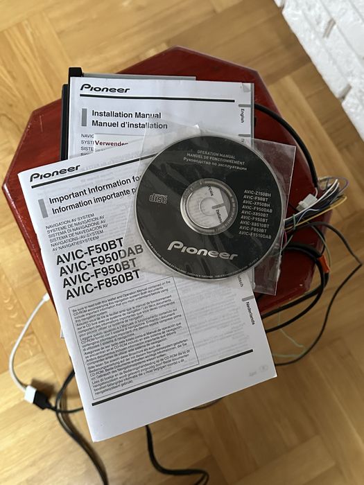 Radio Pioneer AVIC-F950DAB! Stan BDB, komplet! Wysyłka!