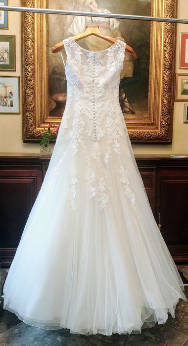 PRONOVIAS Barcelona suknia ślubna na wzrost 165 + obcas 8cm