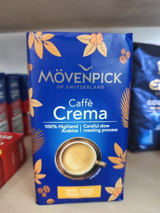 Кава мелена/в зернах Movenpick Crema (Мовенпік), 500 грамм.