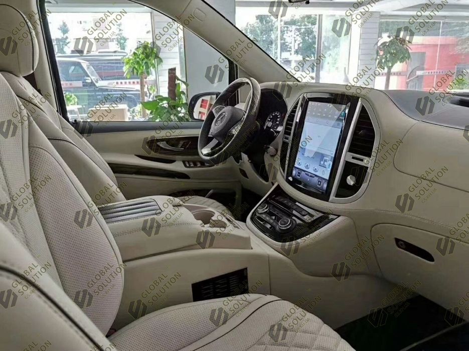 Штатная магнитола тесла монитор для Мерседес Mercedes Vito 2006-2012