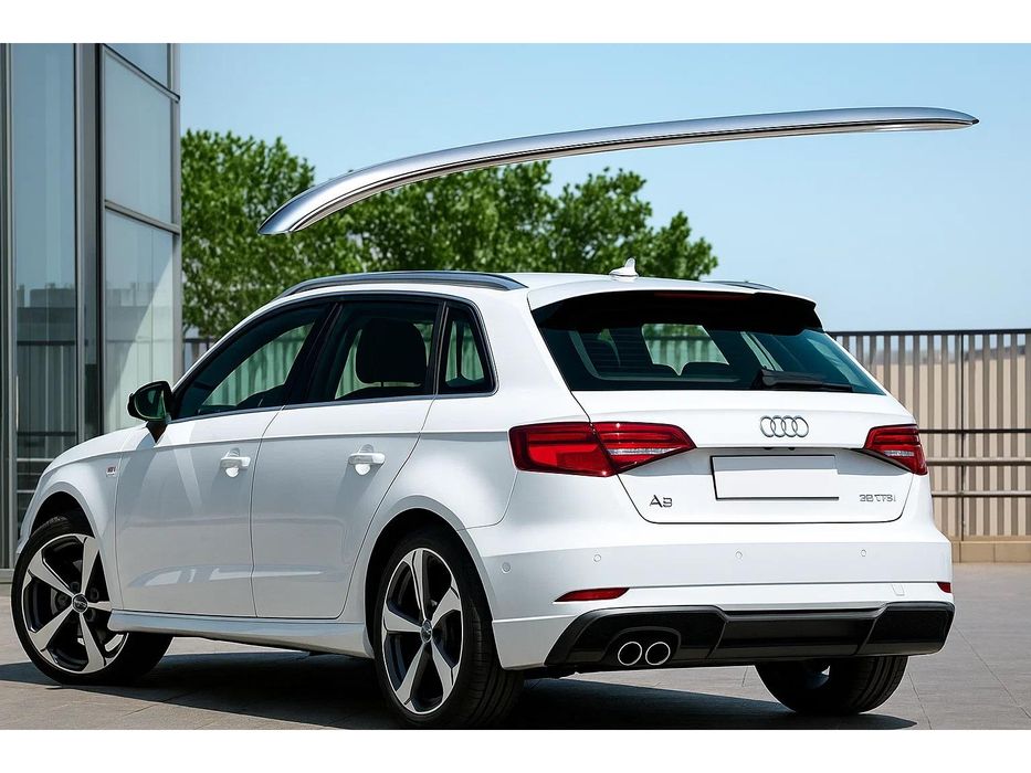 ТОП ЯКІСТЬ! Рейлінги на дах Audi A3 / Дуги на дах Ауді!