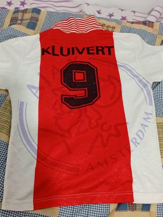 Equipamento Jogador Kluivert do Ajax tamanho XL