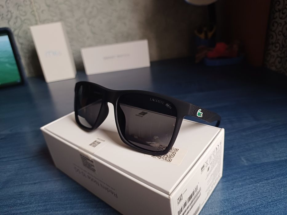 Очки Lacoste  для водителей солнцезащитные мужские с поляризацией