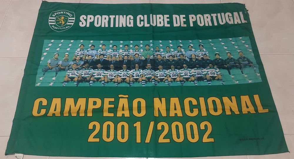Duas bandeiras do SCPortugal