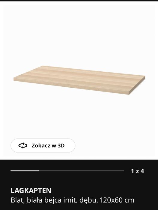 Lagkapten Ikea 120x60