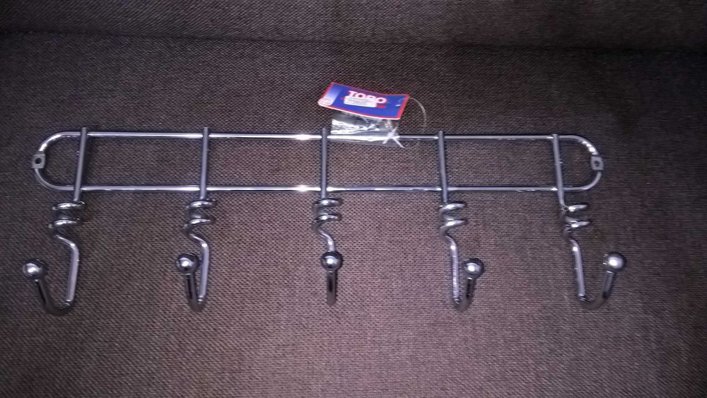 wieszak ścienny Toro Twist 5 haczyków (43 cm x 14 cm) NOWY