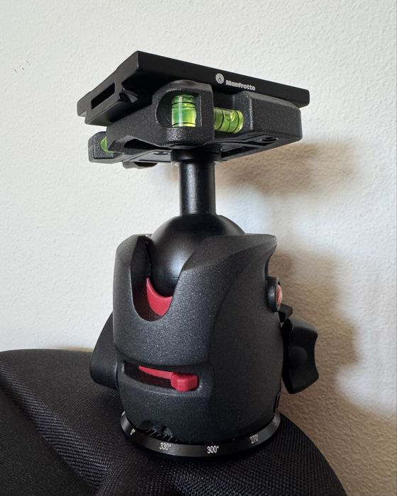 Tripé Manfrotto + Cabeça + Saco