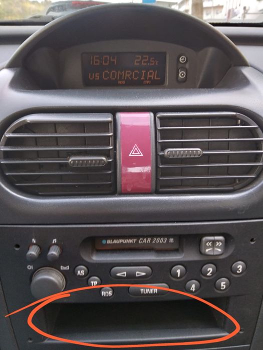 Rádio Opel Corsa como novo car 2003