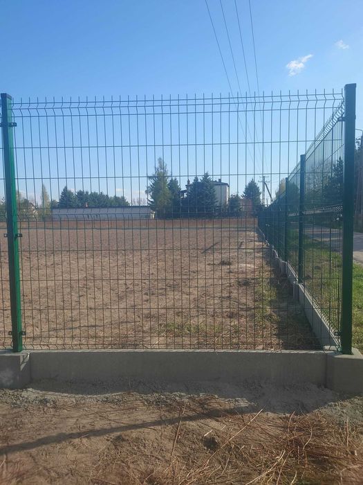 ogrodzenia ogrodzenie panelowe panele słupki brama furtka płot palety