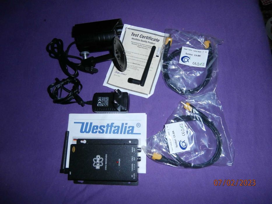 Kamera Bezprzewodowa 2,4 Ghz Monitoring - czytaj opis