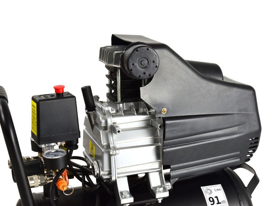 KOMPRESOR sprężarka OLEJOWY 24L 3,8 KM 230V 210L/min 8BAR 1 TŁOK 080