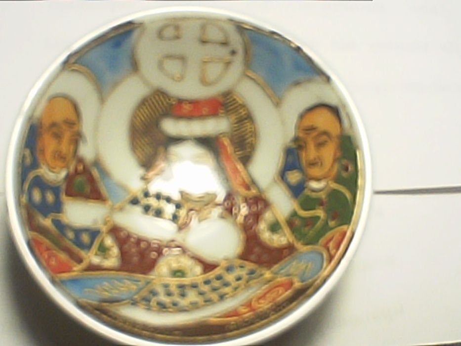 Пиала для сокэ ручная роспись старинная Япония