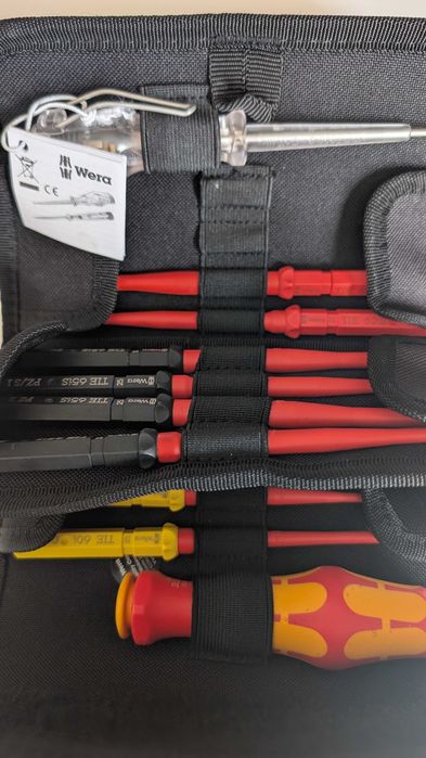 Wera Tools - Kraftform Kompakt VDE 16 Extra Slim - Set de 16 Chaves Isoladas 1000V