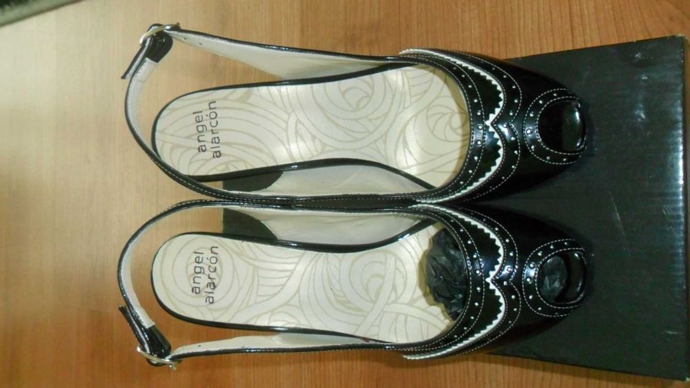 Sapato Aberto Senhora Angel Alarcón nº39 novos