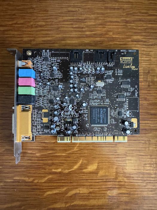 Karta Dźwiękowa Creative Soundblaster Live! SB0220 5.1 Digital