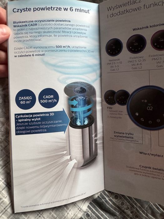 Oczyszczacz Phillips AC3858 Seria 4000i