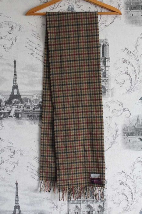 Шарф Brook Taverner Оригінал Шерсть ягнятка! Made in British Isles