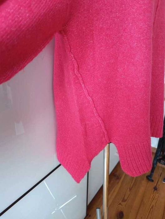 Sweter z dzianiny, piękny kolor, M&S Collection