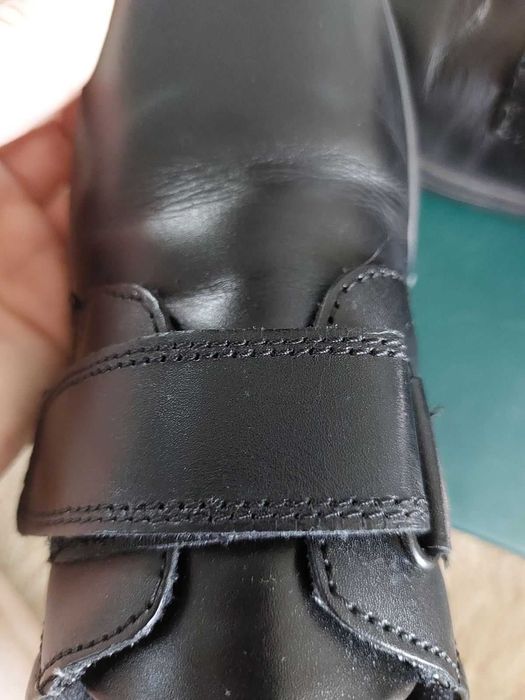 Кожаные туфли braska 33-34 размер