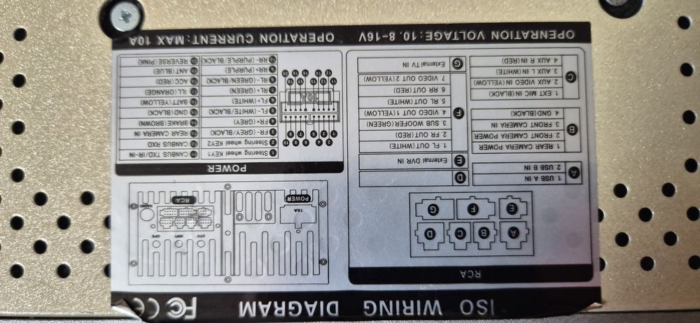 Radio 2 din Android audi a4 B6/B7.