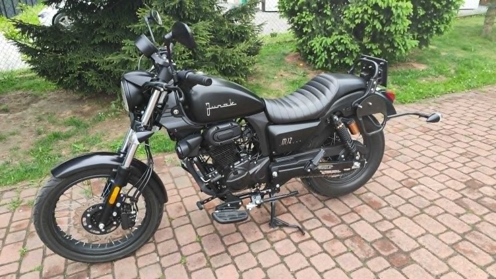 Junak M12 Vintage, 125 cm, 2020 r. ze stelażami na sakwy boczne