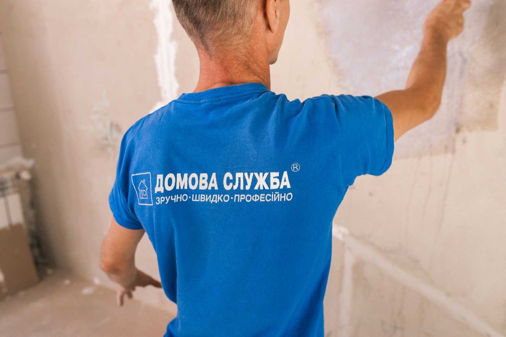 Укладання плитки. Поклейка шпалер. Шпаклювання, фарбування стін, стелі