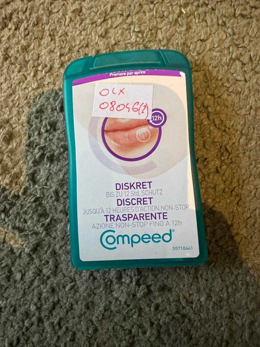 COMPEED dyskretne plastry na opryszczkę 15szt 08046(2)