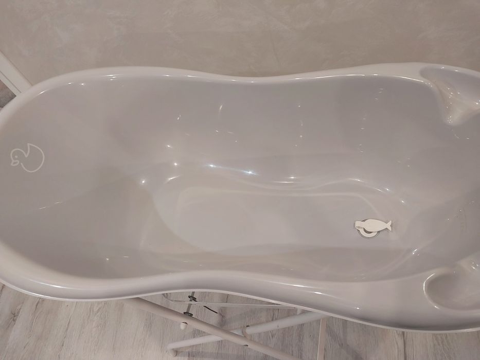 Wanienka ze stojakiem  stelażem Tega baby duża 102 cm