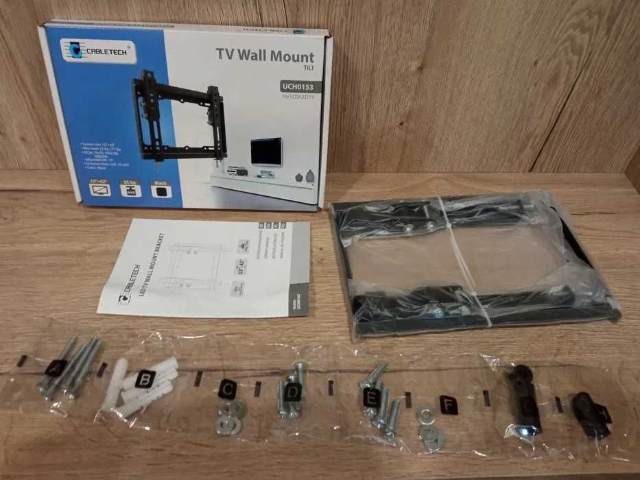 Uchwyt wieszak do TV lub monitora 13-42 cali uchylny NOWY