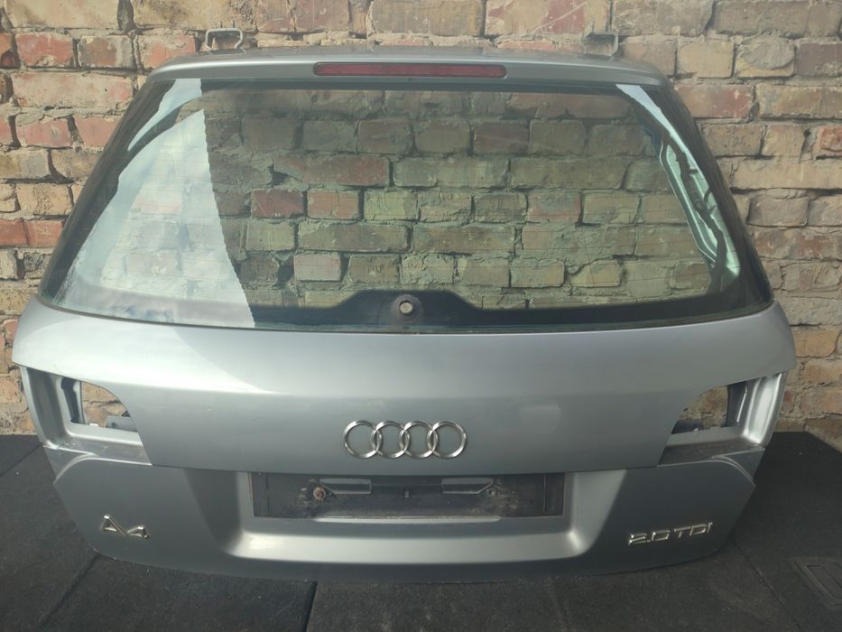 Кришка багажника Ауді А4 В7 ляда Audi A4 B7 багажник Ауді А4 В7 сіра