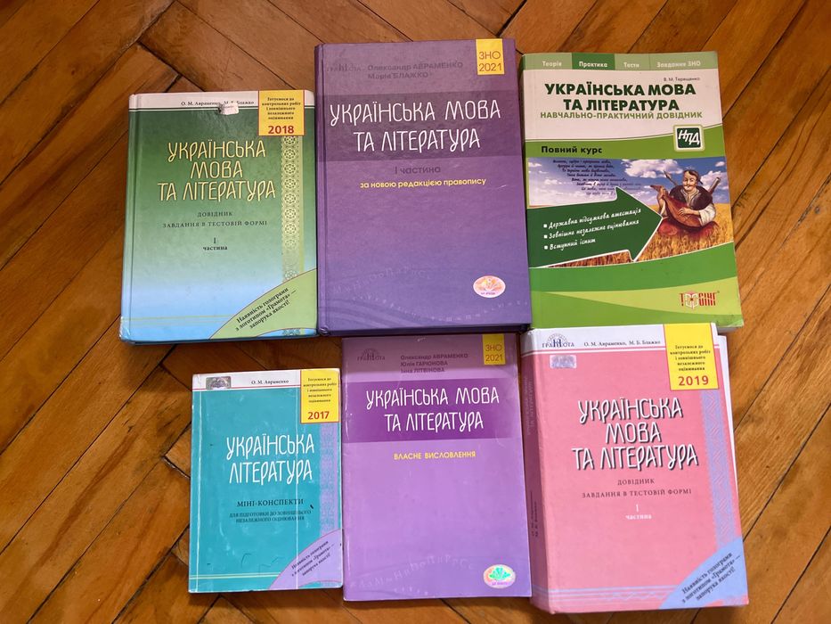 Українська мова та література авраменко 2021 2019 2018 2017