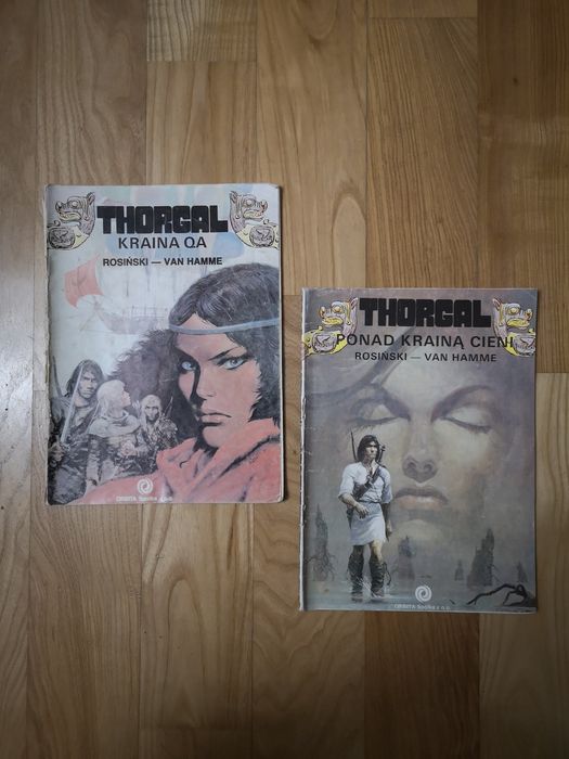 2 x Thorgal Kraina QA Ponad Krainą Cieni komiks