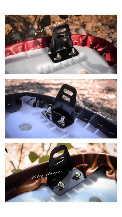 Banco/Assento para Mota, Estilo Cafe Racer e Scrambler (3 Cores) Nº4